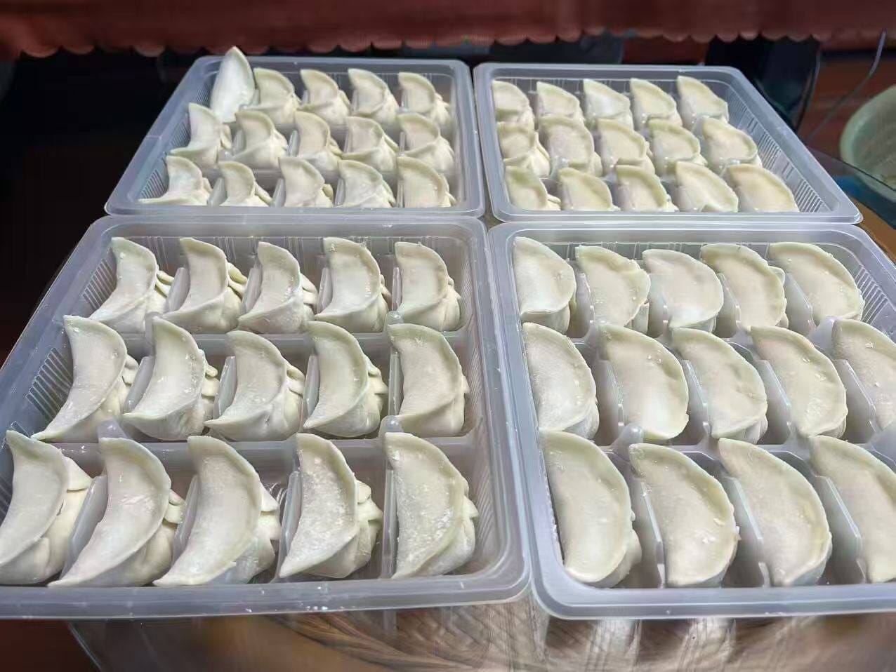 饺子是午餐餐的必备东西，营养又好吃🌹🌹🌹